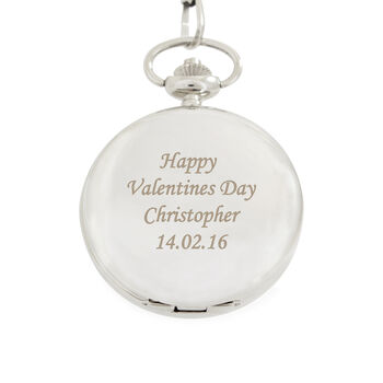 Personalised Pocket Fob Watch, 8 of 12
