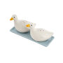 Bramble Farm Duck Salt And Pepper Shakers In Gift Box | Farm Yard Animals | Country Kitchen Decor | Tableware | Cruet Set, thumbnail 4 of 6