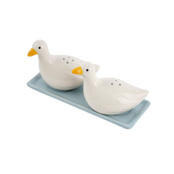 Bramble Farm Duck Salt And Pepper Shakers In Gift Box | Farm Yard Animals | Country Kitchen Decor | Tableware | Cruet Set, 4 of 6