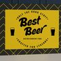 Personalised Beavertown Craft Beer Gift Set With Glass And Snack, thumbnail 2 of 5