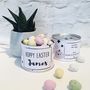 Personalised Scandi Style Easter Eggs Tin, thumbnail 2 of 3