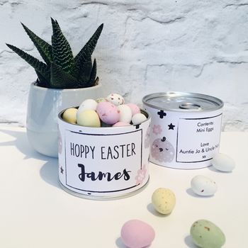 Personalised Scandi Style Easter Eggs Tin, 2 of 3