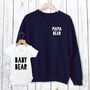 Mama Bear And Baby Bear Twinning Sweatshirt Set, thumbnail 1 of 6