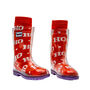 Squelch Transparent Wellies And Three Sock Set Hohoho, thumbnail 4 of 6