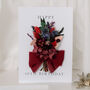 Milestone Happy Birthday Dried Flower Bunch Greetings Card, thumbnail 1 of 5