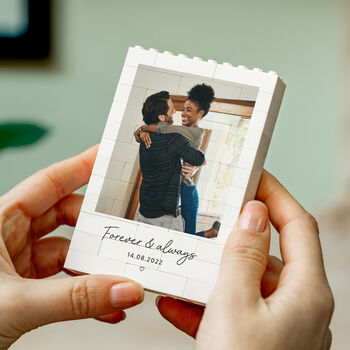 Personalised Romantic Style Block For Couple, 10 of 11