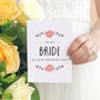 To My Bride On Our Wedding Day Card, thumbnail 1 of 8