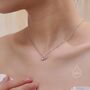 Extra Tiny Pheasant Pendant Necklace In Sterling Silver, thumbnail 2 of 12