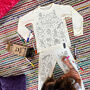 Personalised Princess Colour In Pyjamas With Pens, thumbnail 2 of 7