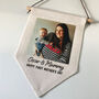 Mother's Day Personalised Photo Hanging Banner Flag, thumbnail 8 of 9