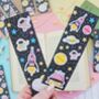Spaced Out! Outer Space Bookmarks Set Of Two, thumbnail 2 of 11