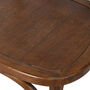 Dark Elm Stackable X Back Dining Chair, thumbnail 2 of 2