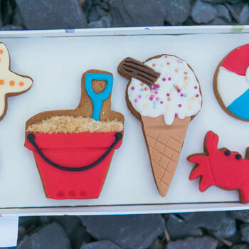 Day At The Beach Biscuit Gift Set, 4 of 5
