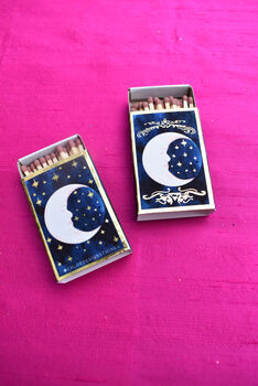 Mini Foiled Moon Matchboxes, 6 of 9