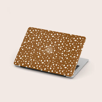 Caramel Spotted Mac Book Hard Case, 5 of 9