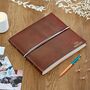 Personalised Distressed Coloured Leather Photo Albums, thumbnail 5 of 11