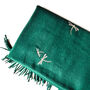 Personalised Embroidered Dragonflies Woven Scarf, thumbnail 8 of 12