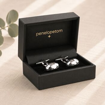 Personalised Rugby Ball Cufflinks, 5 of 7