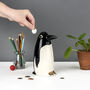 Handmade Ceramic Penguin Money Bank, thumbnail 2 of 6