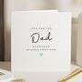 Personalised Dad Birthday And Fathers Day Card, thumbnail 1 of 7