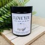 Personalised Fun Toilet Roll Valentine Candle, thumbnail 1 of 4
