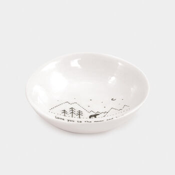 Small Porcelain Trinket Dish, 3 of 6