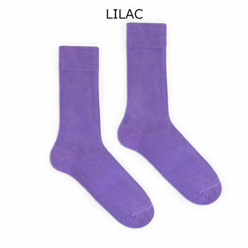 100% Pure Organic Cotton Luxury Single Colour Socks, 11 of 11