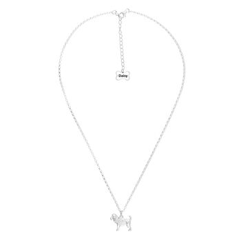Personalised Cockapoo Sterling Silver Necklace, 4 of 11