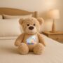 Personalised Blue Baby Rainbow Large Bear, thumbnail 6 of 11