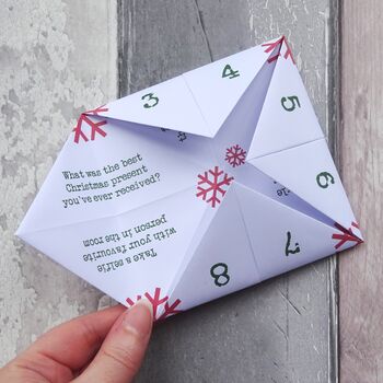 Christmas Table Game Fortune Tellers, 2 of 4