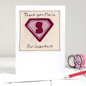 Personalised Superhero Valentine's Day Card For Wife, Girlfriend Or Fiancée, 6 of 12