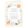 Personalised Woodland Animals New Baby Card, thumbnail 5 of 5