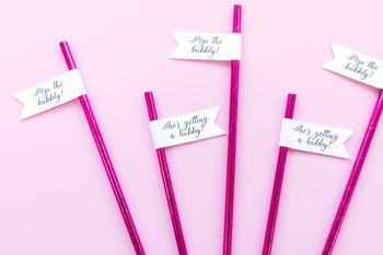 Fun Hen Party Straws, Pop The Bubbly, 5 of 6