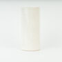 Large Cylinder Handmade Stoneware Vase In Speckled White, thumbnail 1 of 2