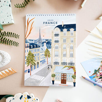 France 2025 Travel Wall Calendar, 4 of 8