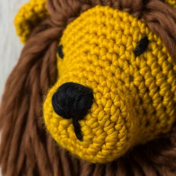 Cedric The Lion Crochet Kit, 5 of 9