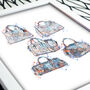 Designer Handbag Collage Poster, thumbnail 3 of 4