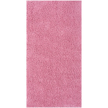 The Rugs Plain Pink Shaggy Rug, 7 of 10