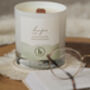 'Hope' A Floral, Resinous Scented Candle, thumbnail 3 of 5