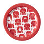 Red And White Christmas Jumper Paper Plates, thumbnail 2 of 3
