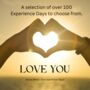 Love You Gift Experience Voucher, thumbnail 1 of 11