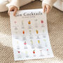Cocktail Mixology Poster, thumbnail 6 of 7