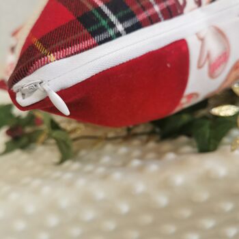 My 1st Christmas Memory Pillow Keepsake, Double Sided Cushion, 6 of 12