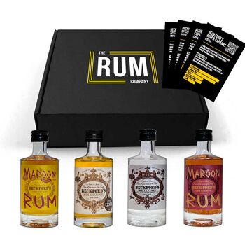 Beckford's Rum Taster Set Gift Box One, 4 of 5