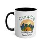 Camping. Paying To Be Homeless Coffee Mug, thumbnail 2 of 8