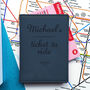 Ticket To Ride Personalised Oyster Travel Card Cover, thumbnail 7 of 11