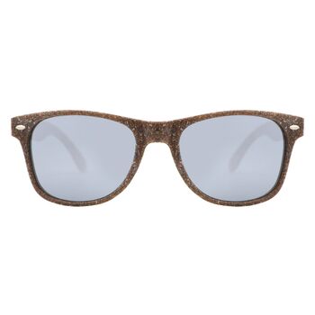 Silvershine Coffee Polarised Sunglasses By Runesilk, 6 of 6