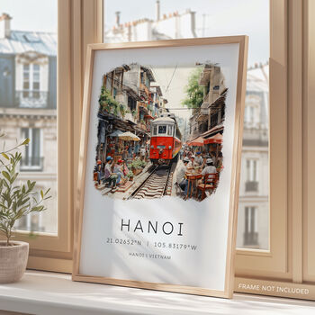 Travel Posters For Hanoi Vietnam, 2 of 7