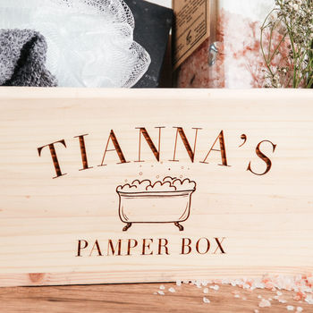 Personalised Pamper Box, 2 of 2