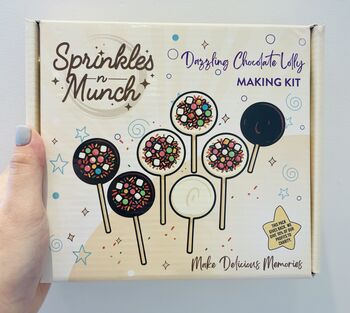 Dazzling Chocolate Lolly Making Kit, 4 of 9